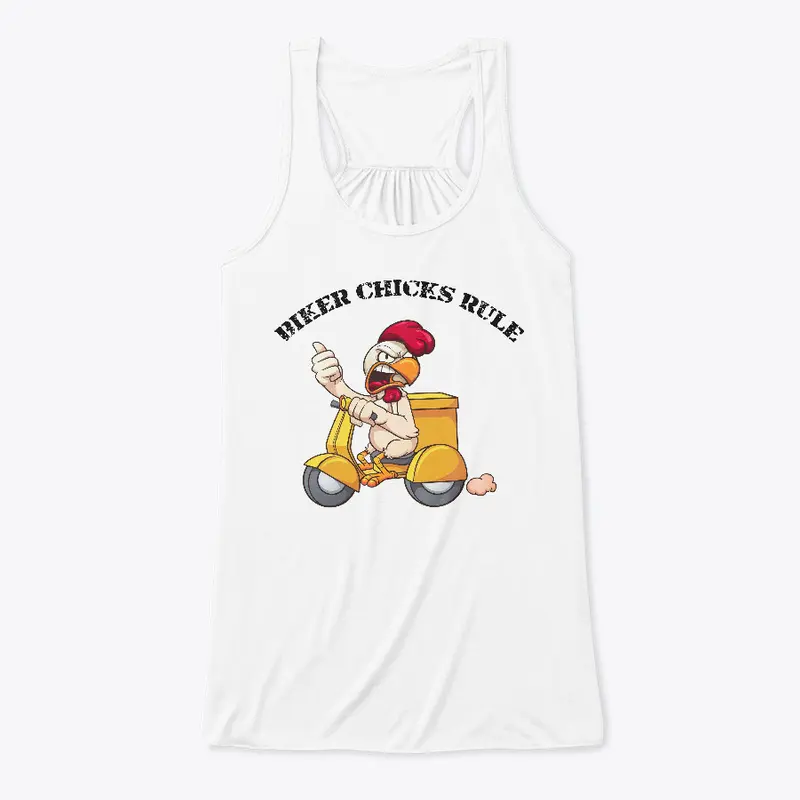 Biker Chicks Rule! Tee (Satire)