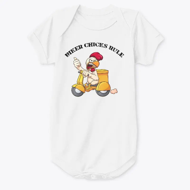 Biker Chicks Rule! Tee (Satire)