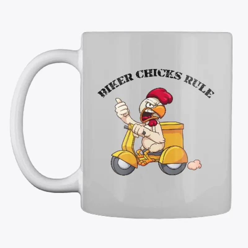 Biker Chicks Rule! Tee (Satire)